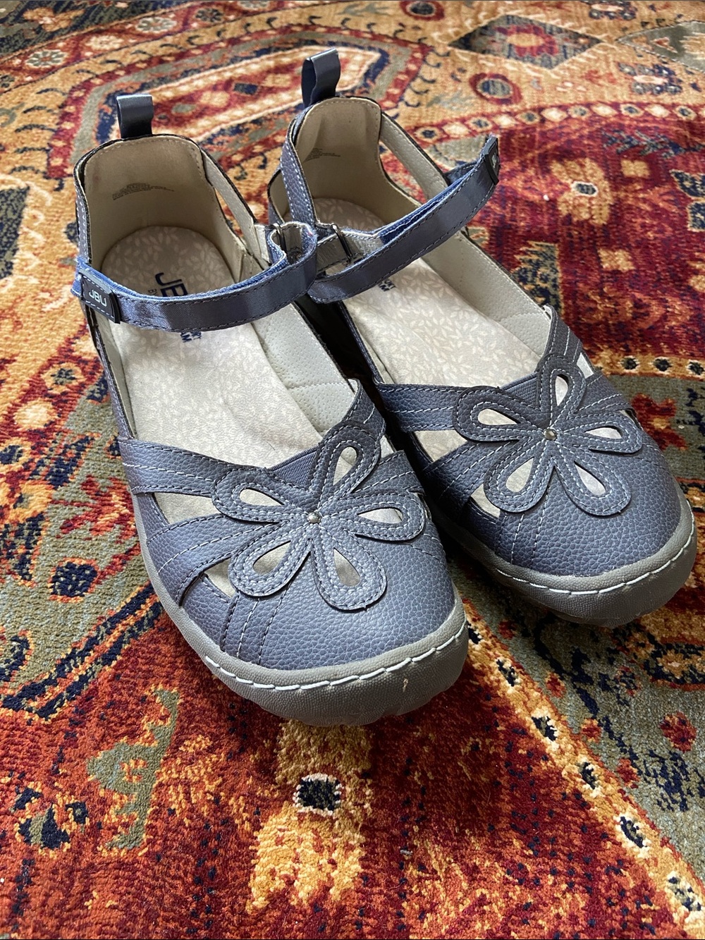 Floral Mary Jane’s Women’s 7.5